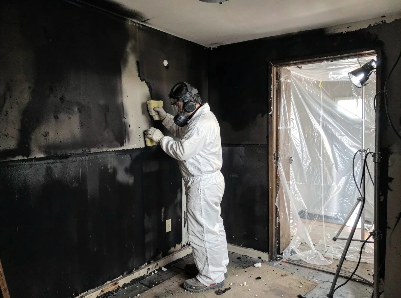 Fire Damage Restoration company in Sharon Center, OH